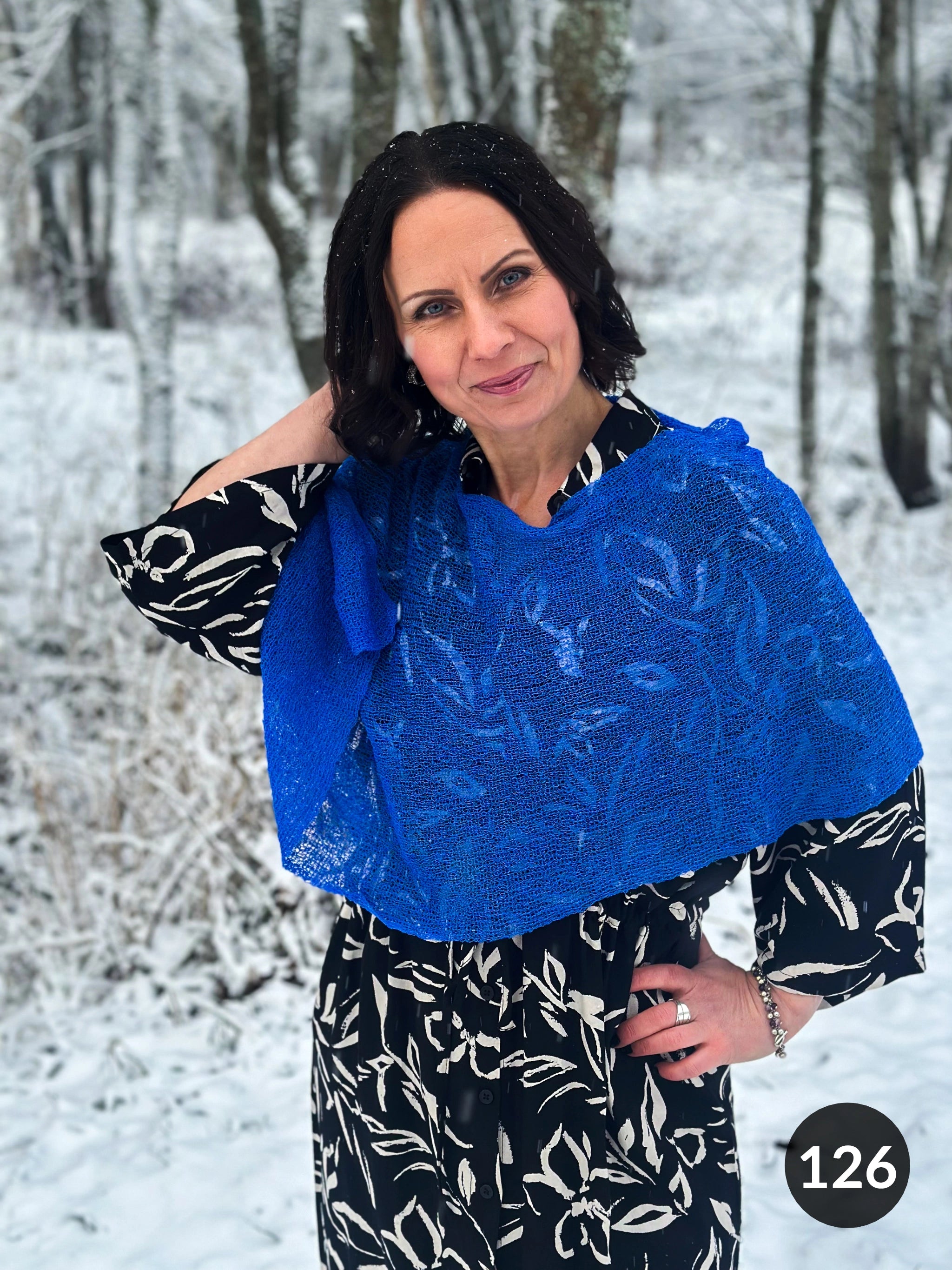 Ella Cape - Vår populära finstickade Cape i många färger | Ulla Jacobsson Kläder