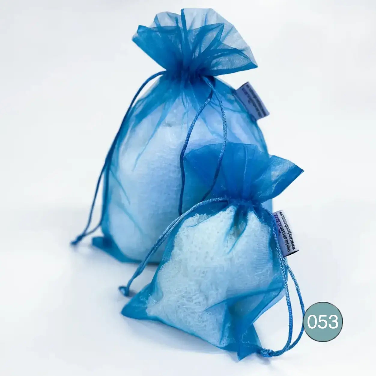 053 - Aqua Organza Förvaringspåse – Skydda dina Ulla Jacobsson plagg